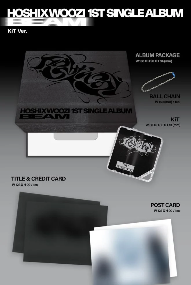 HOSHI X WOOZI (SEVENTEEN) - BEAM (KIT VER.)