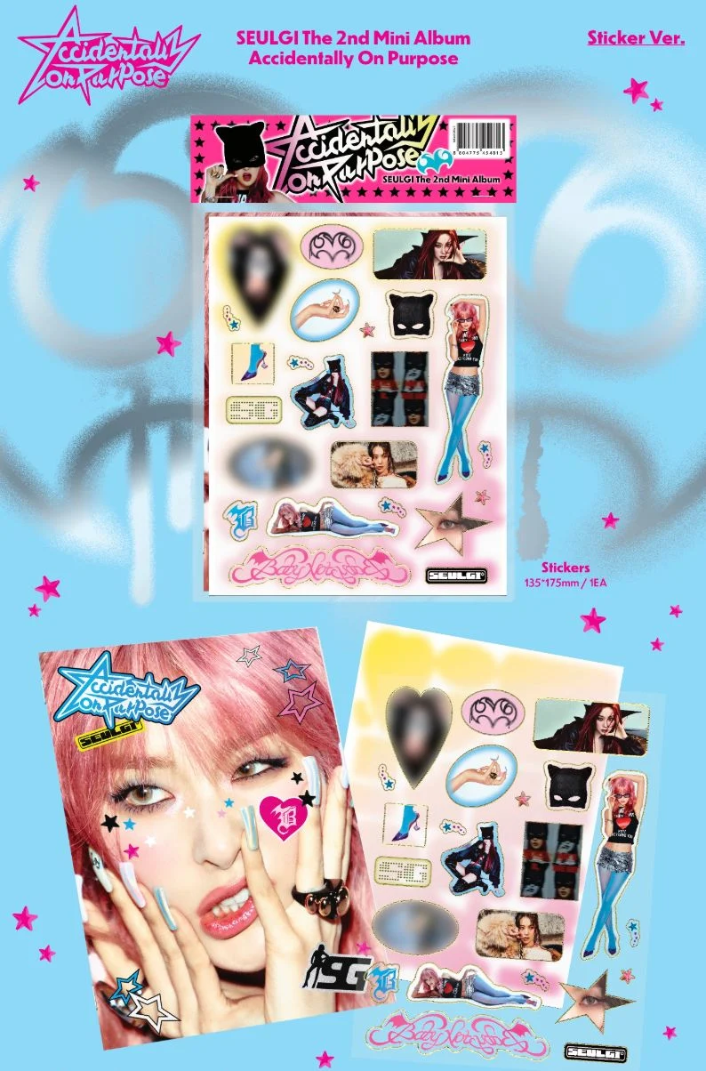 SEULGI (RED VELVET) - ACCIDENTALLY ON PURPOSE (STICKER VER.)