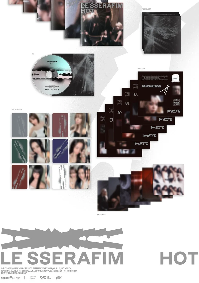 LE SSERAFIM - HOT (COMPACT VER.)