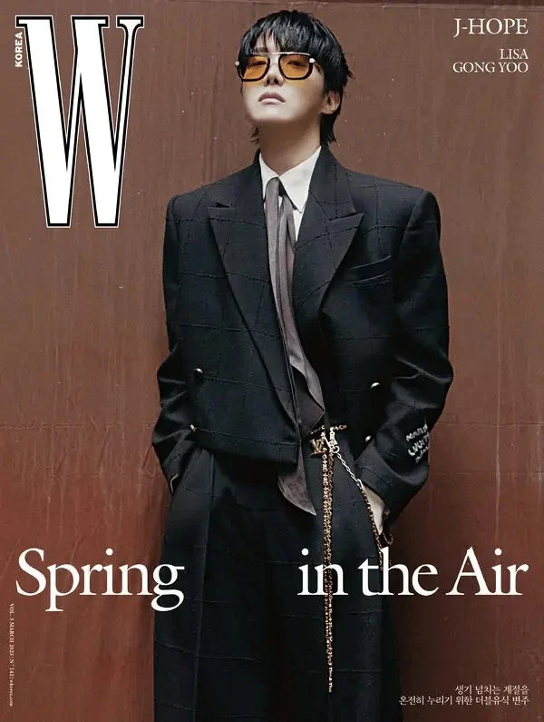 LISA (BLACKPINK) & J-HOPE (BTS) & GONG YOO - W (SPRING 25)