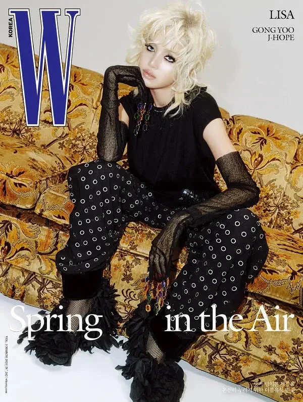 LISA (BLACKPINK) & J-HOPE (BTS) & GONG YOO - W (SPRING 25)