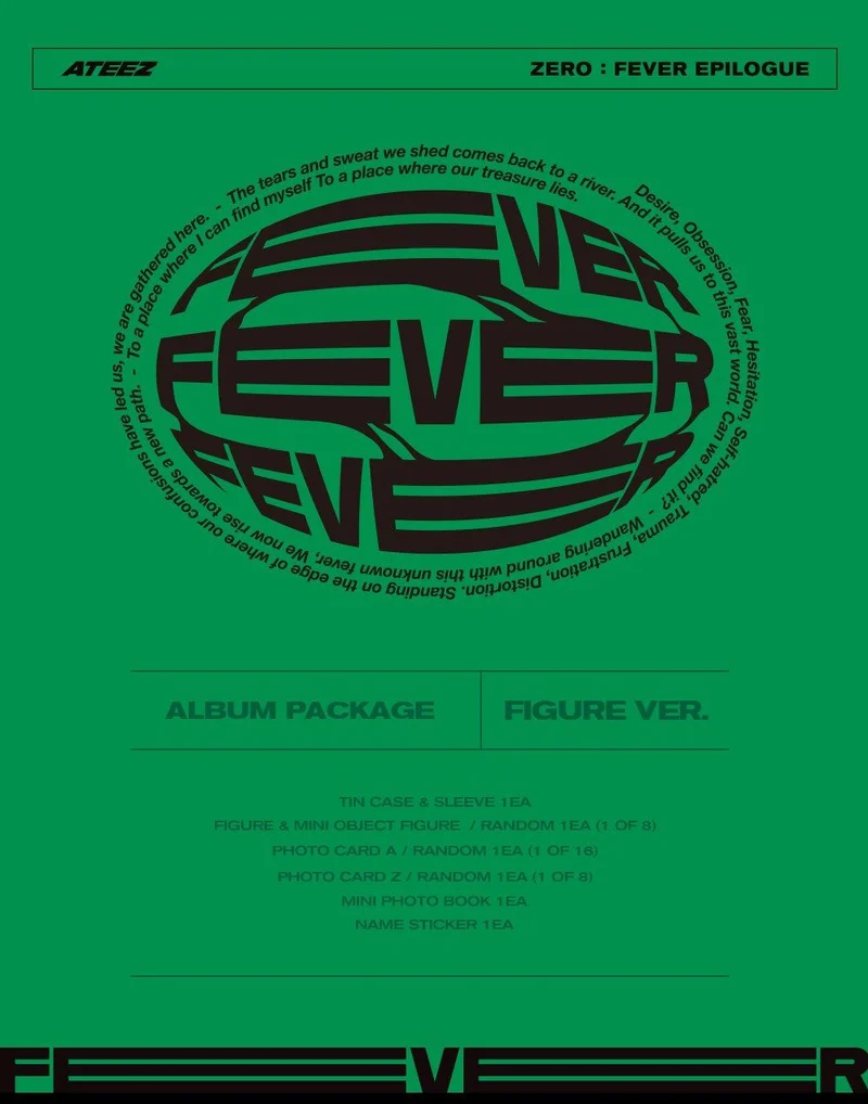 ATEEZ - ZERO : FEVER EPILOGUE (FIGURE VER.) + Mini Record Gift