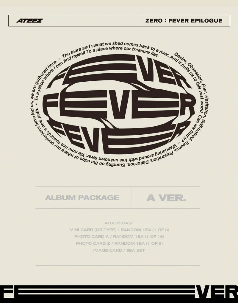 ATEEZ - ZERO : FEVER EPILOGUE (PLATFORM VER.) + Mini Record Gift