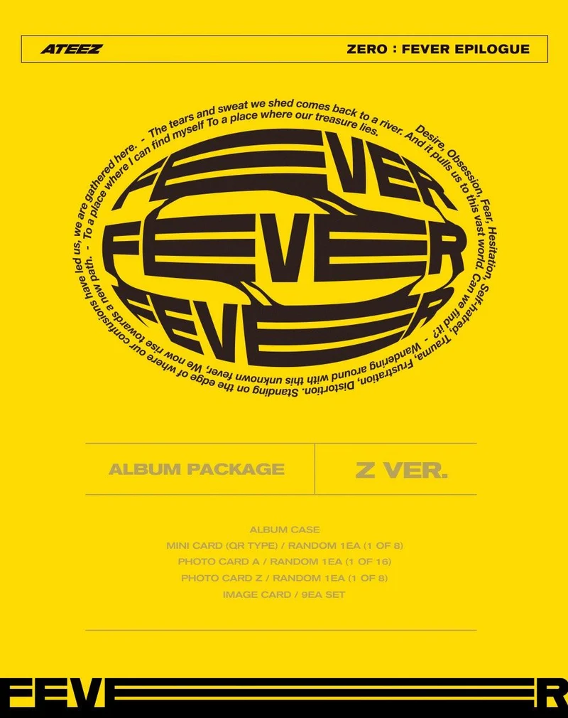 ATEEZ - ZERO : FEVER EPILOGUE (PLATFORM VER.) + Mini Record Gift