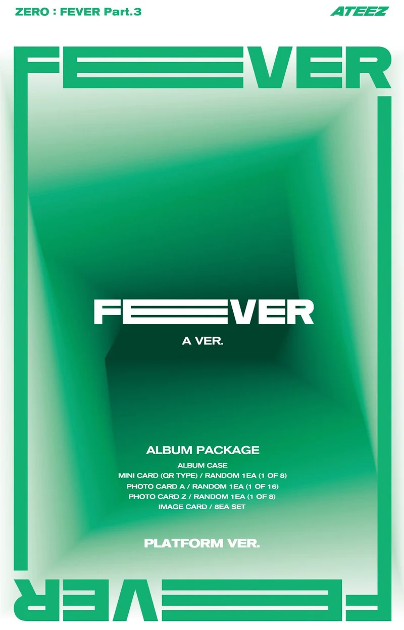 ATEEZ - ZERO : FEVER PART.3 (PLATFORM VER.) + Mini Record Gift