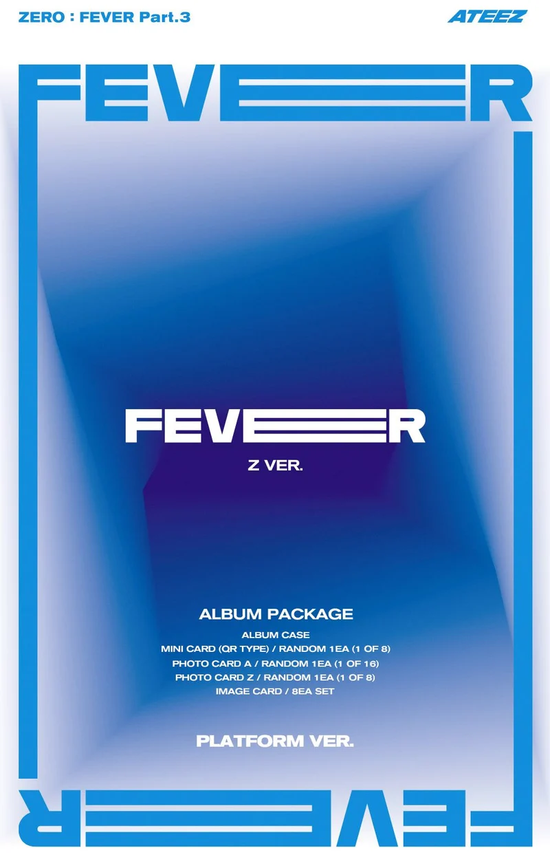 ATEEZ - ZERO : FEVER PART.3 (PLATFORM VER.) + Mini Record Gift