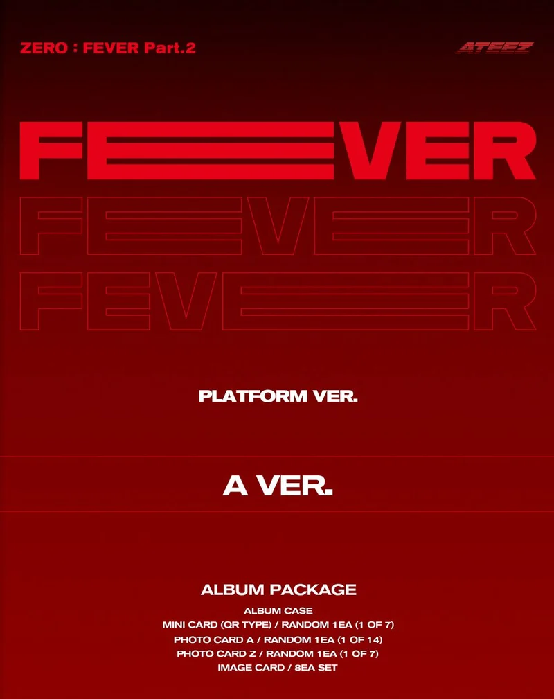 ATEEZ - ZERO : FEVER PART.2 (PLATFORM VER.) + Mini Record Gift