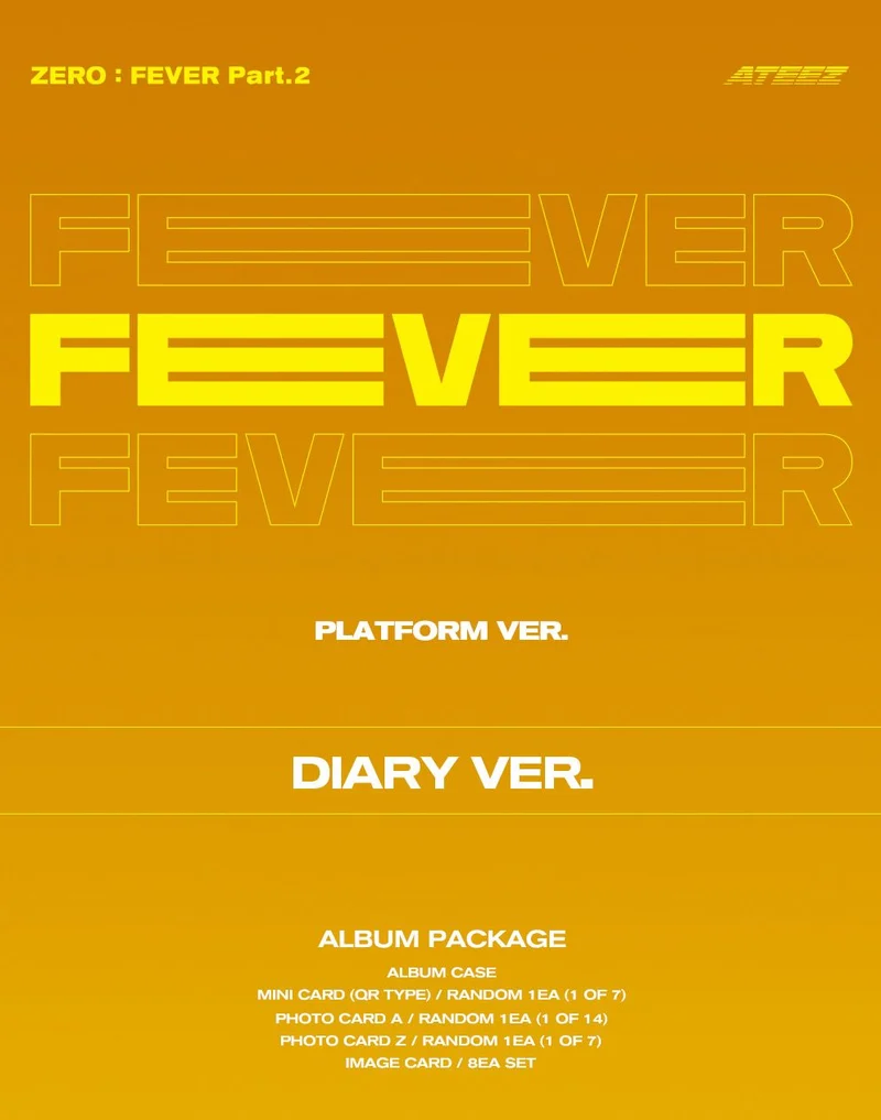 ATEEZ - ZERO : FEVER PART.2 (PLATFORM VER.) + Mini Record Gift