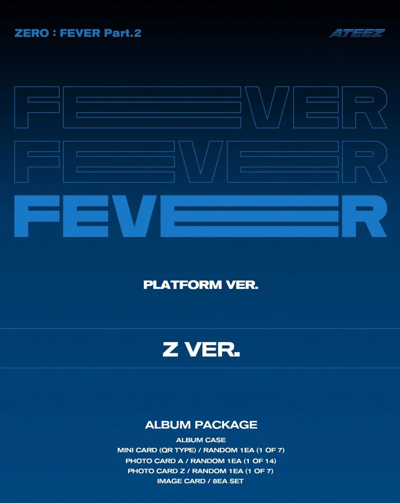 ATEEZ - ZERO : FEVER PART.2 (PLATFORM VER.) + Mini Record Gift