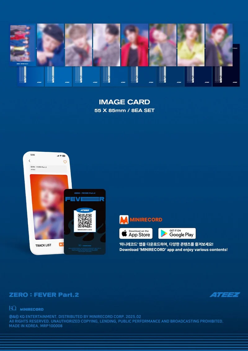 ATEEZ - ZERO : FEVER PART.2 (PLATFORM VER.) + Mini Record Gift