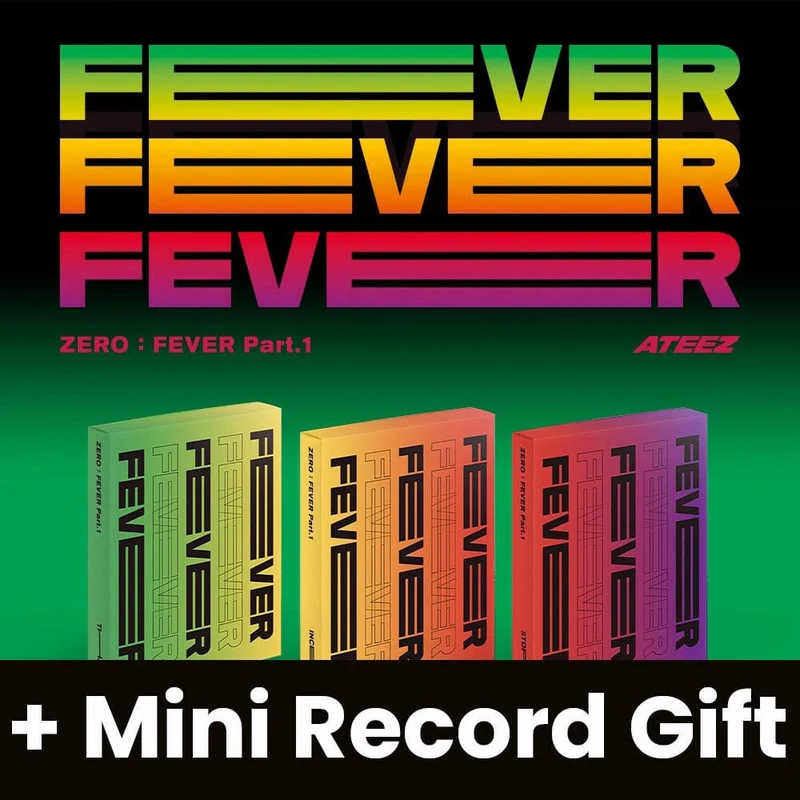 ATEEZ - ZERO : FEVER PART.1 (PLATFORM VER.) + Mini Record Gift