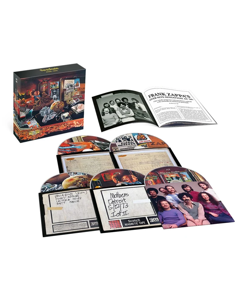 Frank Zappa - Box Set Super Deluxe Edition (4CD + Blu-ray Audio) "Over-Nite Sensation (50th Anniversary)"