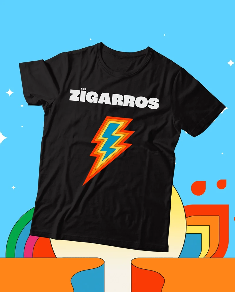 Los Zigarros - Camiseta Edición Limitada "Showcase Madrid 05/10" Sólo venta en web. Hasta fin de existencias