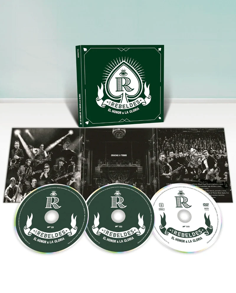 Los Rebeldes - 2CD + DVD "El Honor y la Gloria (Directo)"