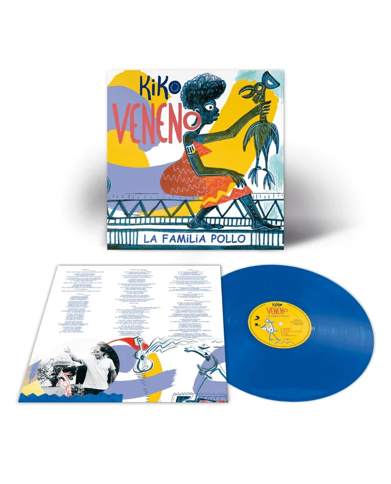 Kiko Veneno - LP Vinilo Azul "La Familia Pollo"