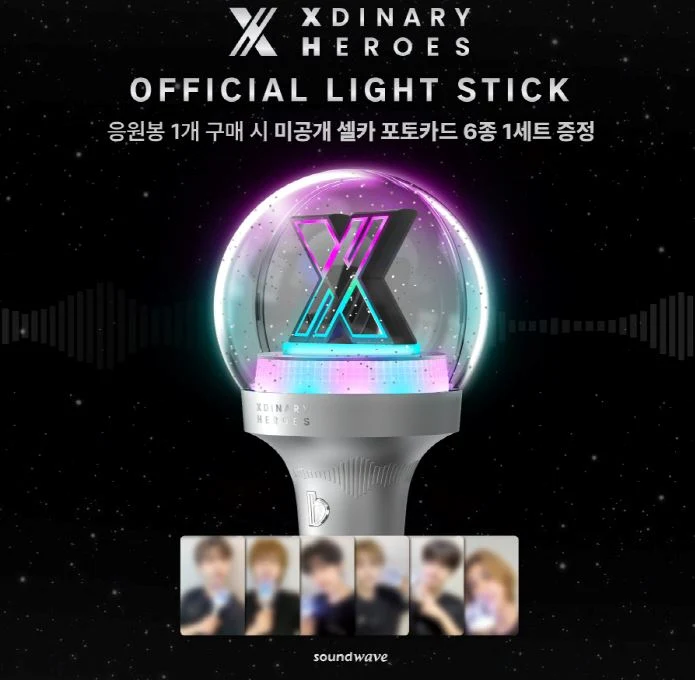 XDINARY HEROES - LIGHT STICK OFICIAL