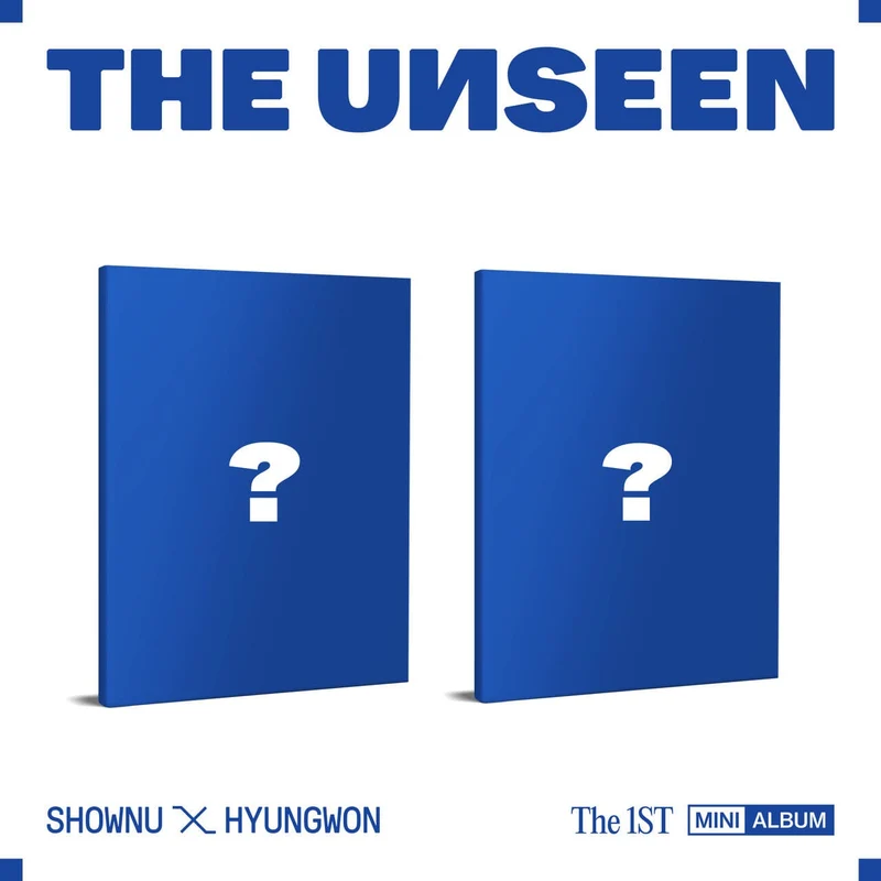 SHOWNU X HYUNGWON (MONSTA X) - THE UNSEEN (1ST MINI ALBUM)