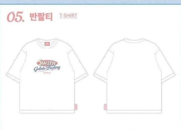 STAYC - T-SHIRT (STAYC 2ND FANMEETING - SWITH GELATO FACTORY) MD