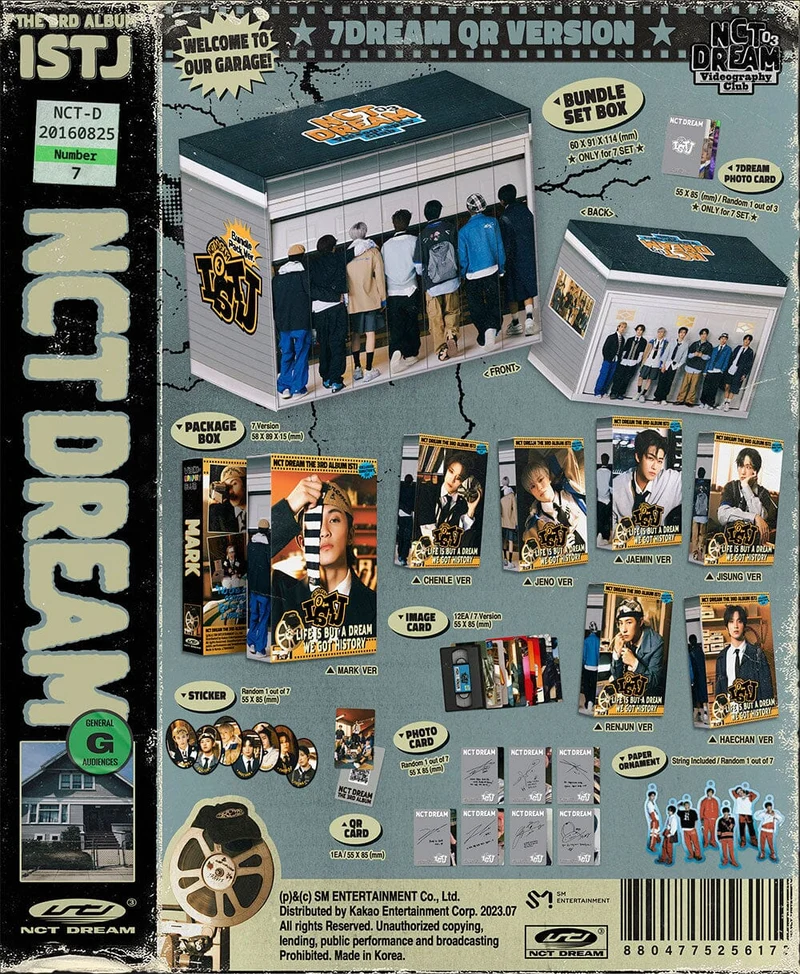 NCT DREAM - ISTJ (7DREAM QR Ver.)