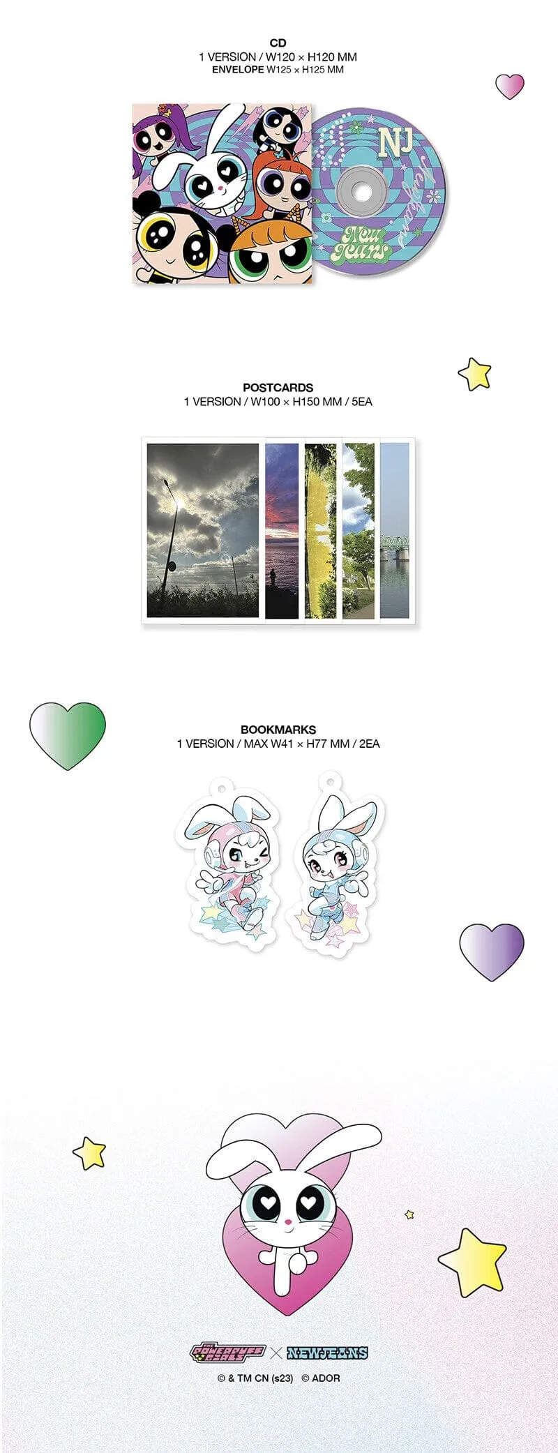 NewJeans – 2nd EP Get Up (The POWERPUFF GIRLS X NJ Box)