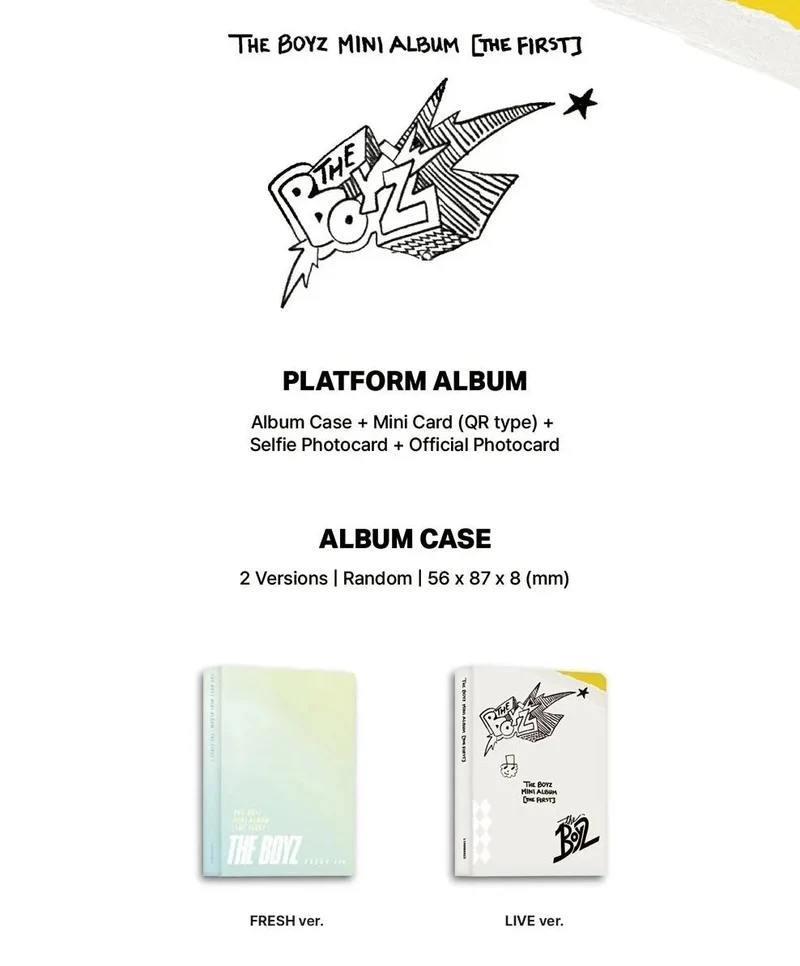 THE BOYZ - THE FIRST (PLATFORM VER.)