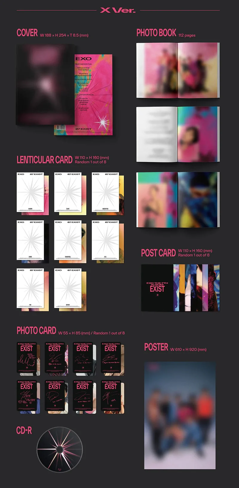EXO - EXIST (PHOTO BOOK VER.)