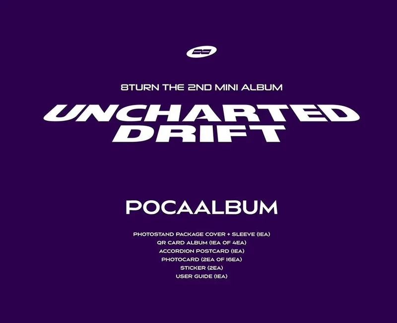 8TURN - UNCHARTED DRIFT (POCA ALBUM VER.)