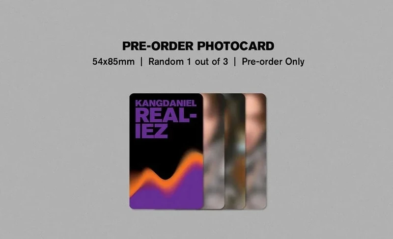 KANG DANIEL - REALIEZ (PLATFORM VER.)