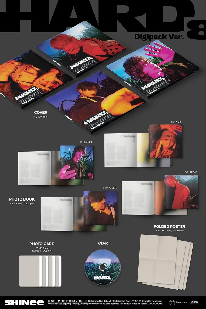 SHINee - HARD (Digipack Ver.)