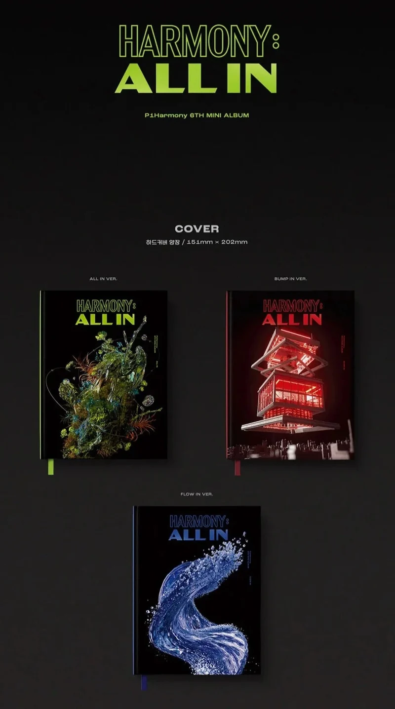 P1HARMONY - HARMONY : ALL IN (6TH MINI ALBUM)