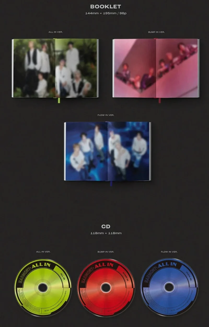 P1HARMONY - HARMONY : ALL IN (6TH MINI ALBUM)