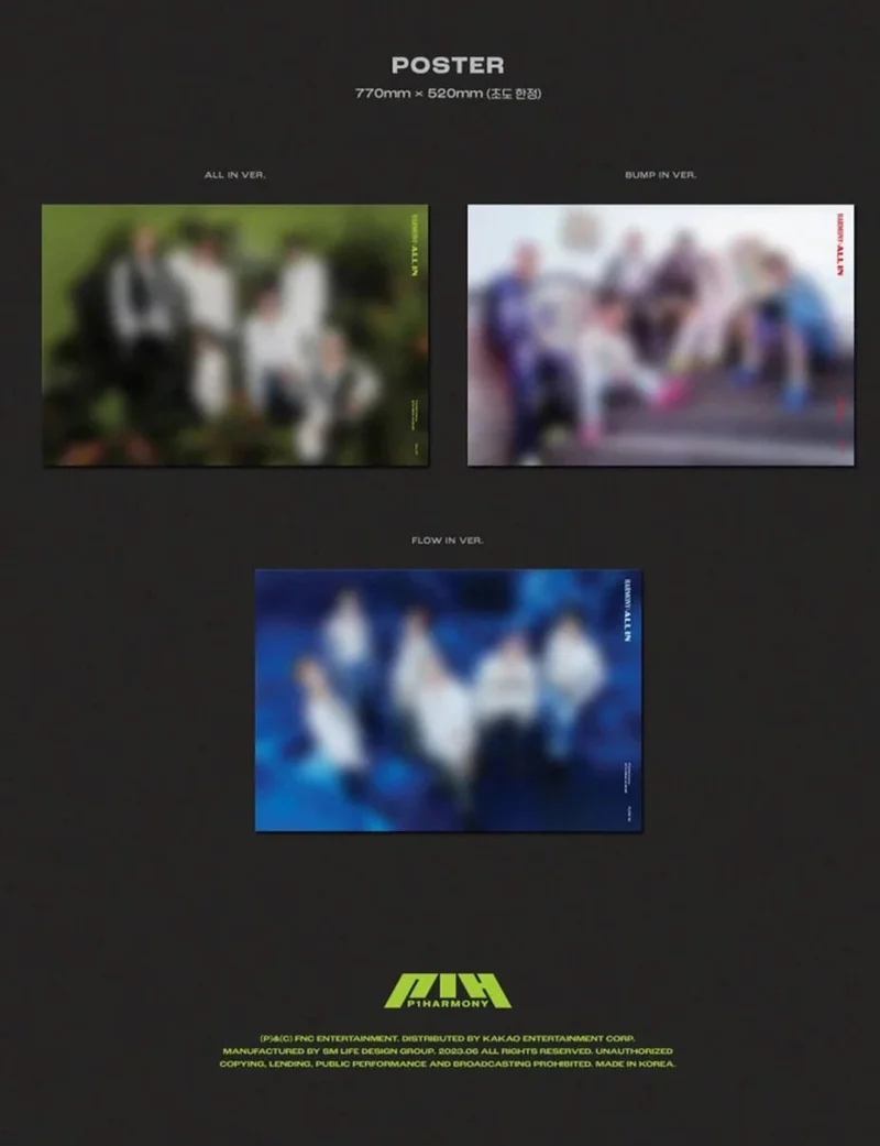 P1HARMONY - HARMONY : ALL IN (6TH MINI ALBUM)