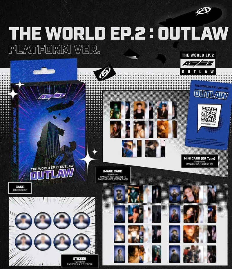 ATEEZ - THE WORLD EP.2 OUTLAW (PLATFORM VER.)