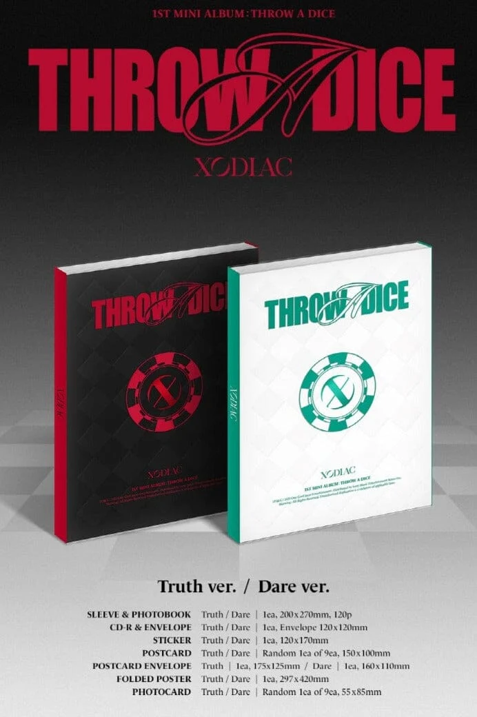 XODIAC - THROW A DICE (1ST MINI ALBUM)