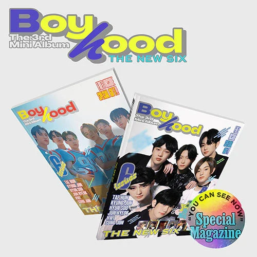 THE NEW SIX (TNX) - BOYHOOD (3RD MINI ALBUM)