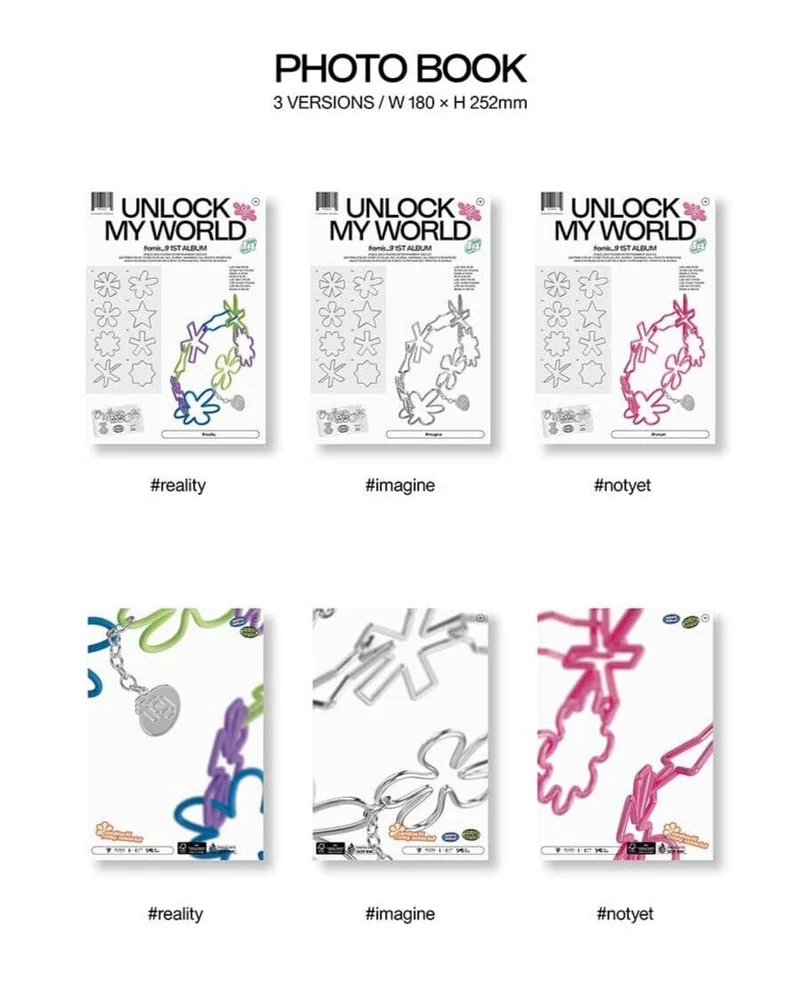 FROMIS_9 - UNLOCK MY WORLD (1ST ALBUM)