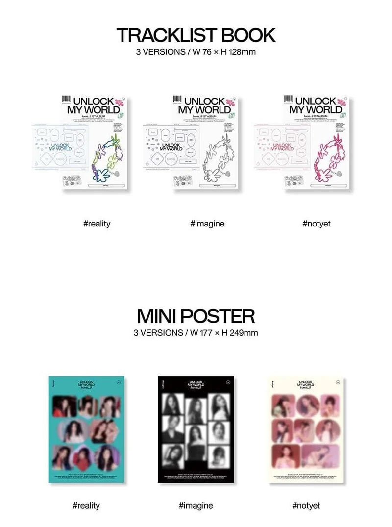 FROMIS_9 - UNLOCK MY WORLD (1ST ALBUM)