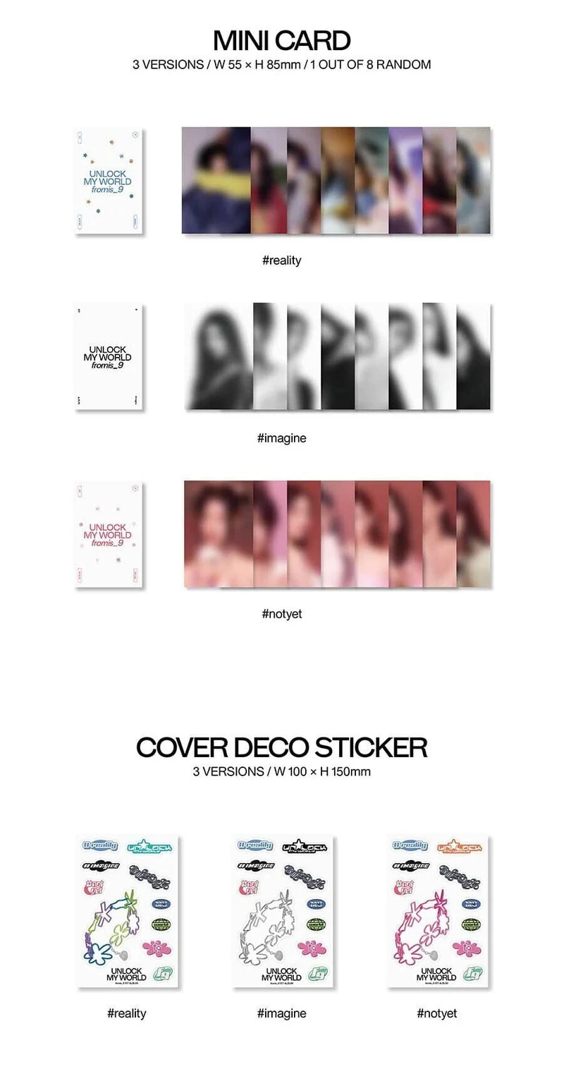 FROMIS_9 - UNLOCK MY WORLD (1ST ALBUM)