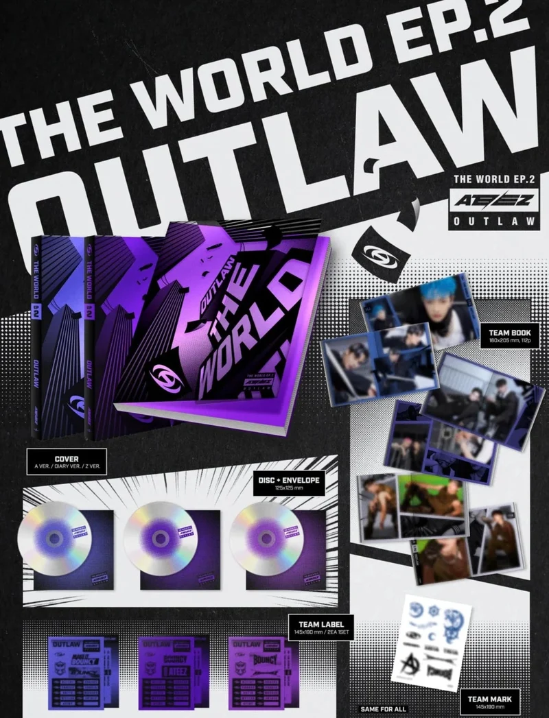 ATEEZ - THE WORLD EP.2 OUTLAW
