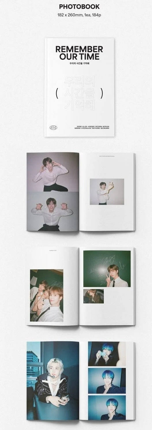 CRAVITY - THE 3RD ANNIVERSARY PHOTOBOOK [REMEMBER OUR TIME]