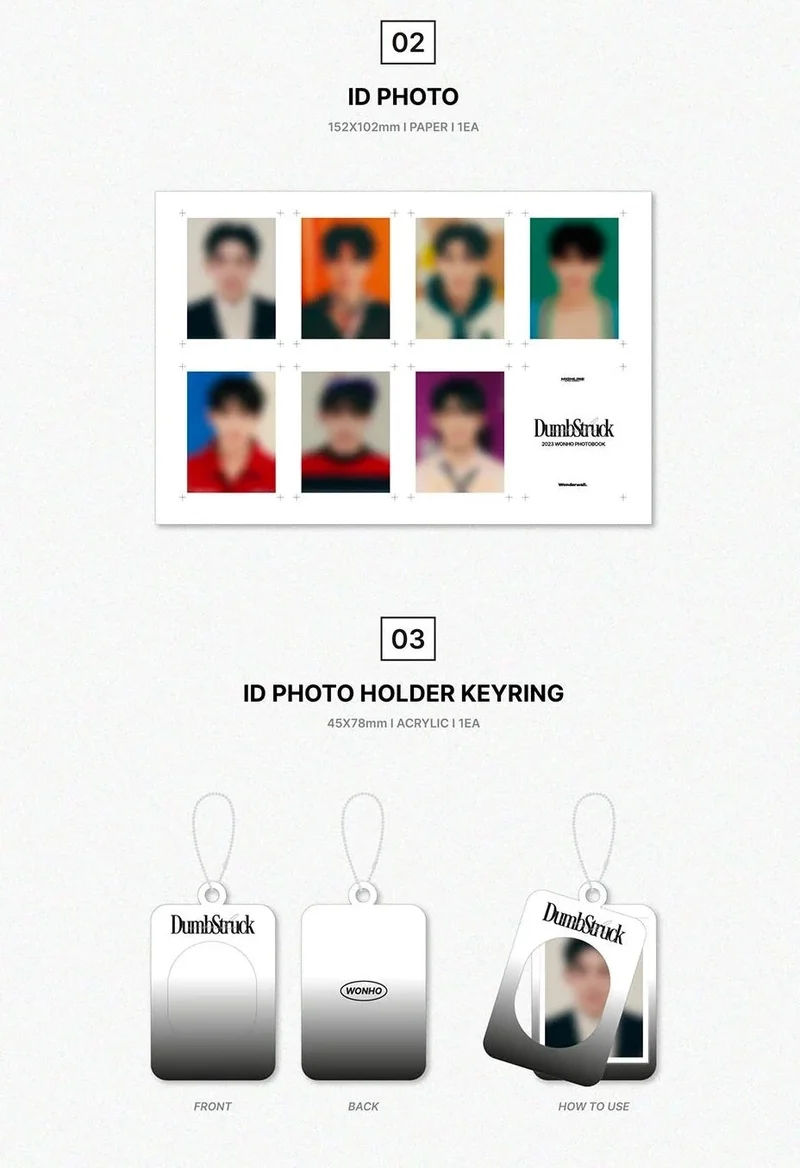 WONHO - 2023 WONHO PHOTOBOOK 'DUMBSTRUCK'