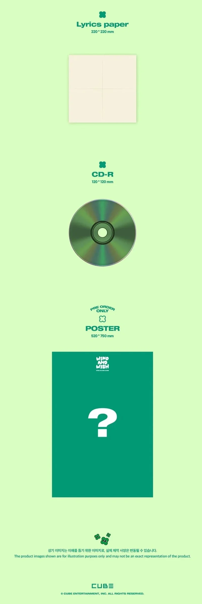 BTOB - WIND AND WISH (CLOVER ver.)
