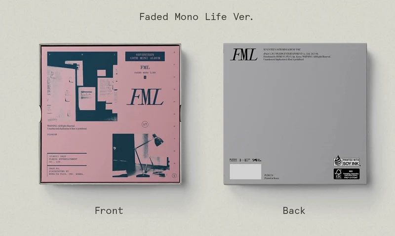 SEVENTEEN - 'FML' (10th Mini Album) Photobook Ver.