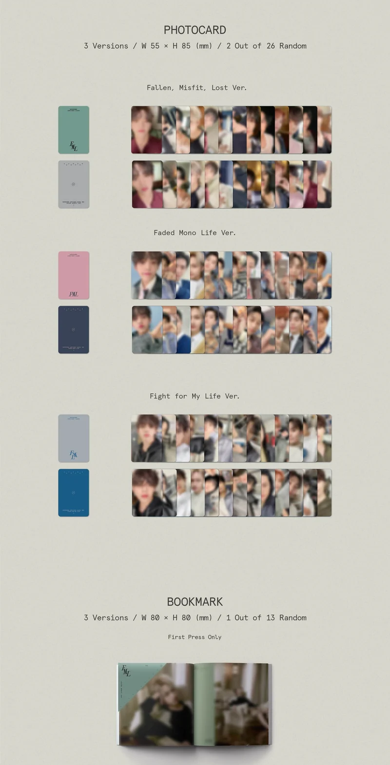 SEVENTEEN - 'FML' (10th Mini Album) Photobook Ver.