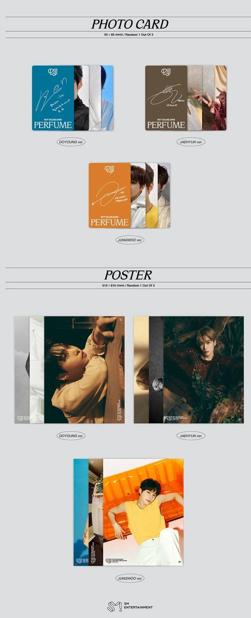 NCT DOJAEJUNG - PERFUME (1ST MINI ALBUM) Box Ver.