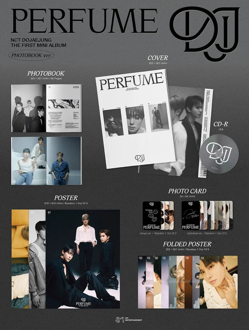 NCT DOJAEJUNG - PERFUME (1ST MINI ALBUM) Photobook Ver.