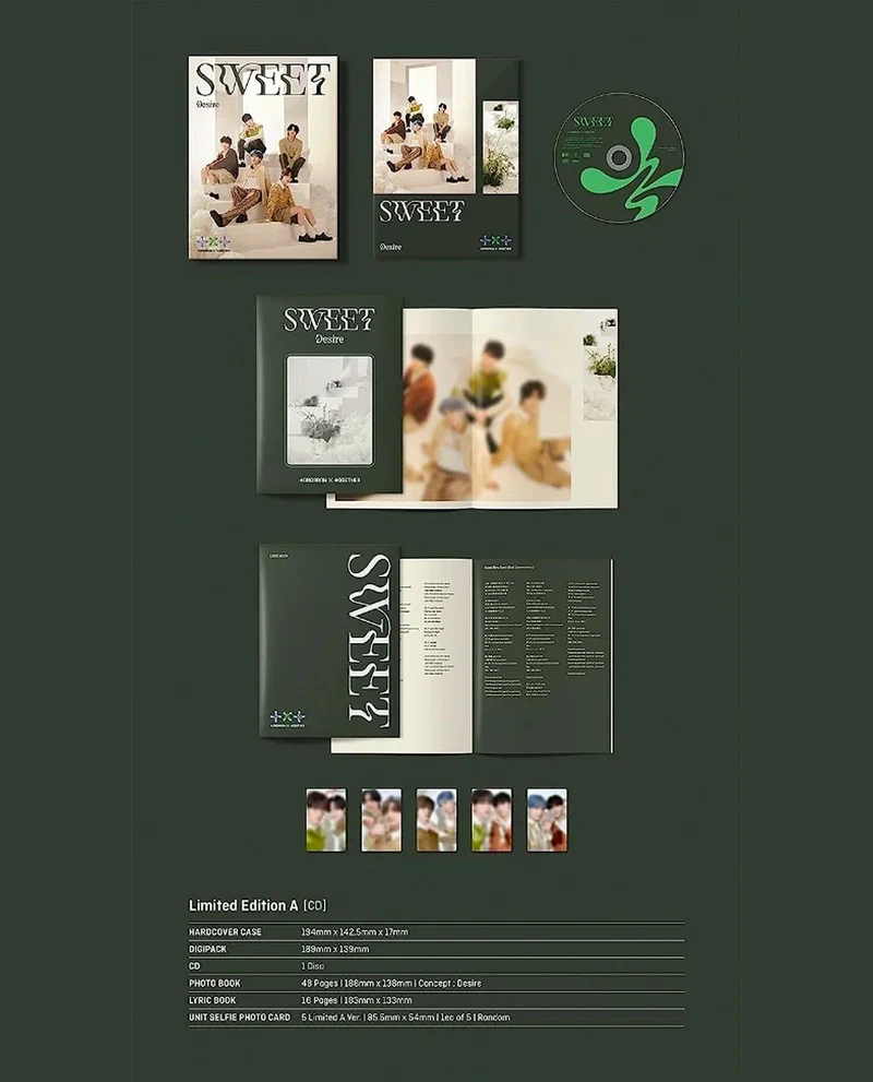 Tomorrow X Together - CD "Sweet" Limited A Version