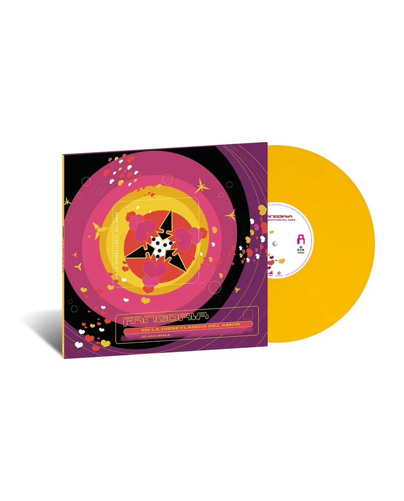 Fangoria - LP Maxi Vinilo Amarillo "En la Disneylandia del amor"