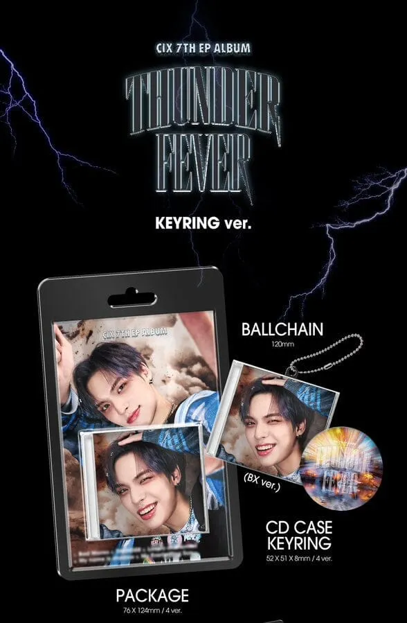 CIX - THUNDER FEVER (KEYRING VER.)