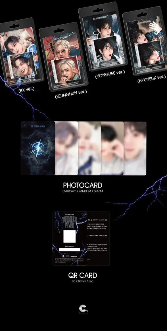 CIX - THUNDER FEVER (KEYRING VER.)